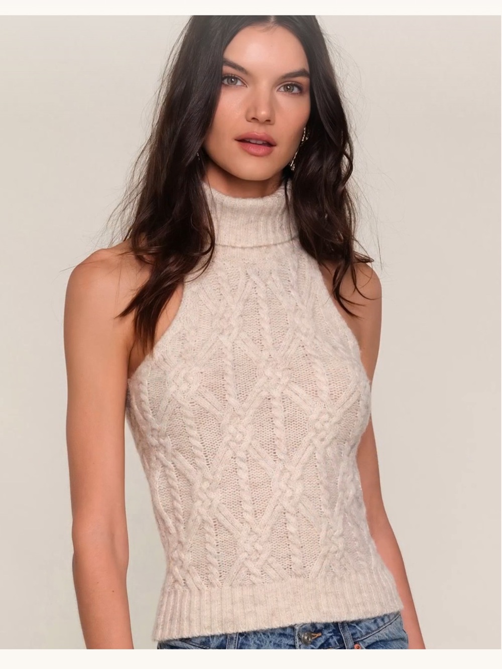Heartloom Elise Top Bisque